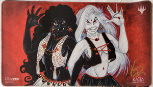 Cuombajj Witches - Kaja Foglio - Limited Edition [150 Copies] - Signed by the Artist - Embroidered - MTG Playmat