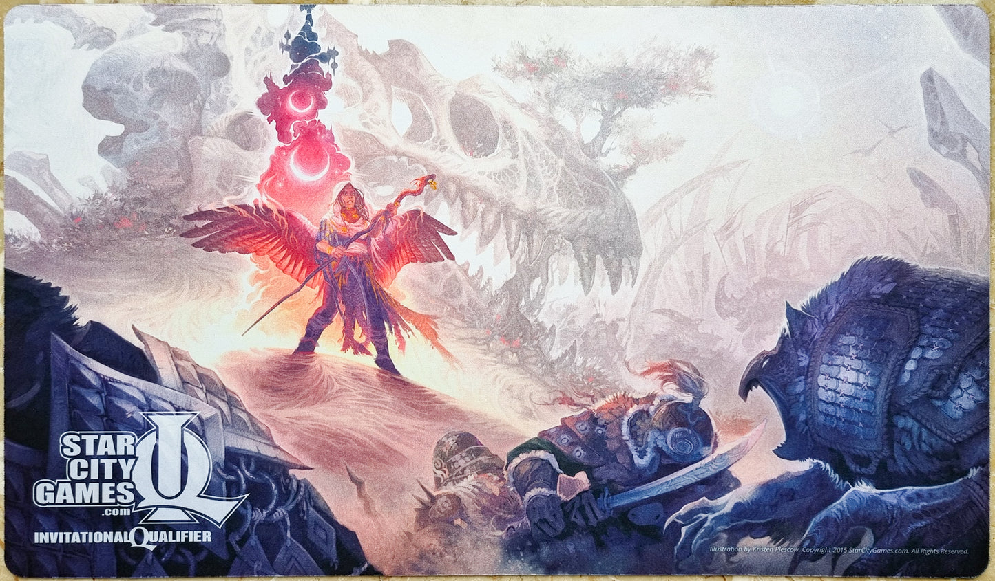 Invitational Qualifier 2015 - Kristen Plescow - Star City Games - MTG Playmat