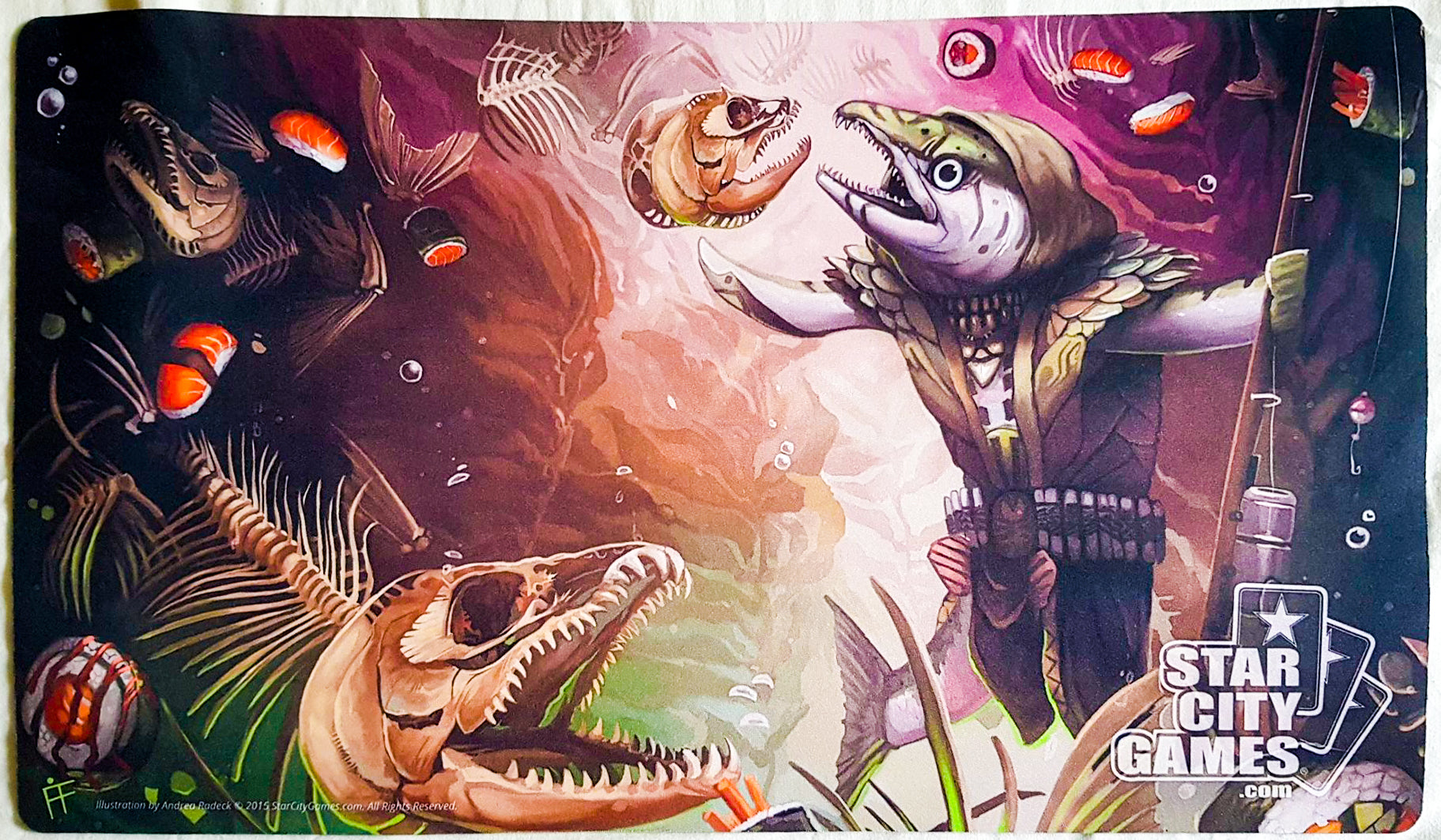 Deathrite Salmon - Star City Games - Creature Collection - MTG Playmat