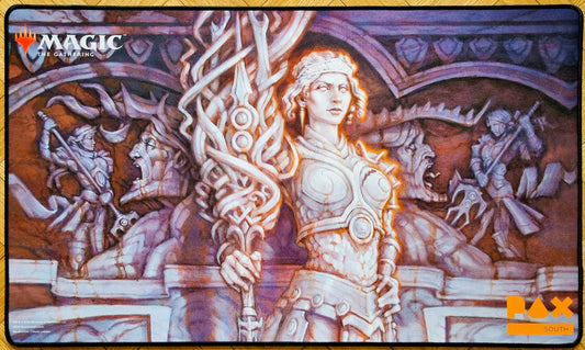 Elspeth, Sun's Nemesis - Chuck Lukacs - Pax South San Antonio 2020 - Embroidered - MTG Playmat