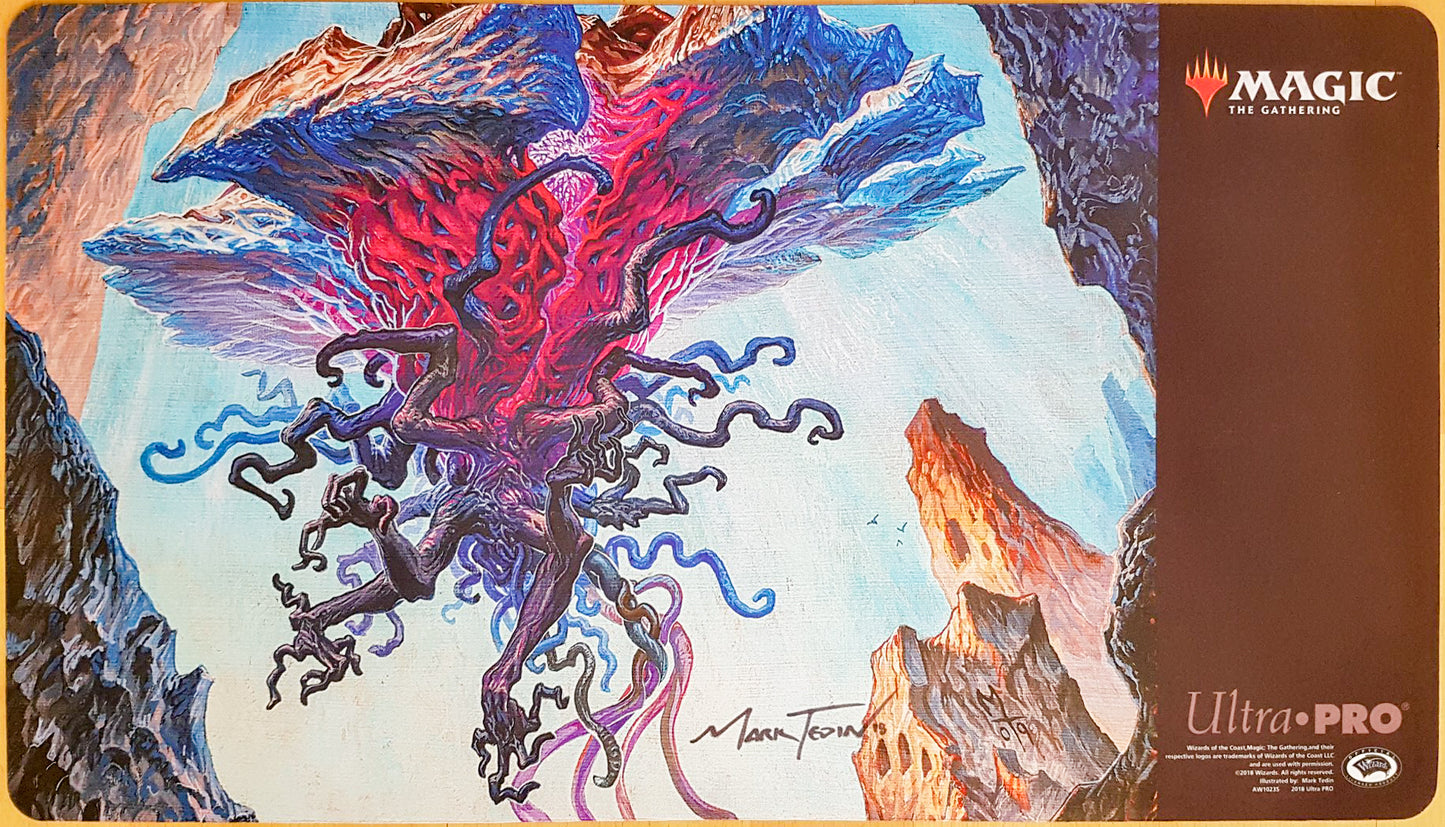 Emrakul, the Aeons Torn - Mark Tedin - Signed by the Artist - MTG Playmat