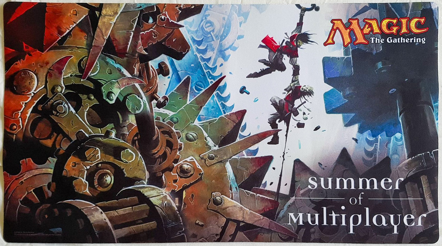 Feed the Machine - Summer of Multiplayer - MTG Playmat