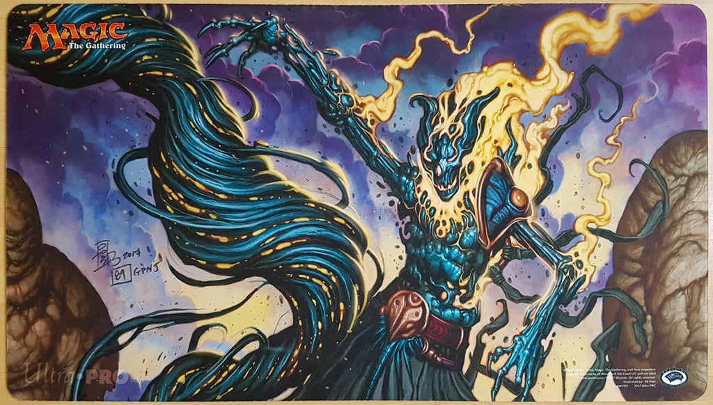 Fulminator Mage - rk post - Signed by the Artist - MTG Playmat