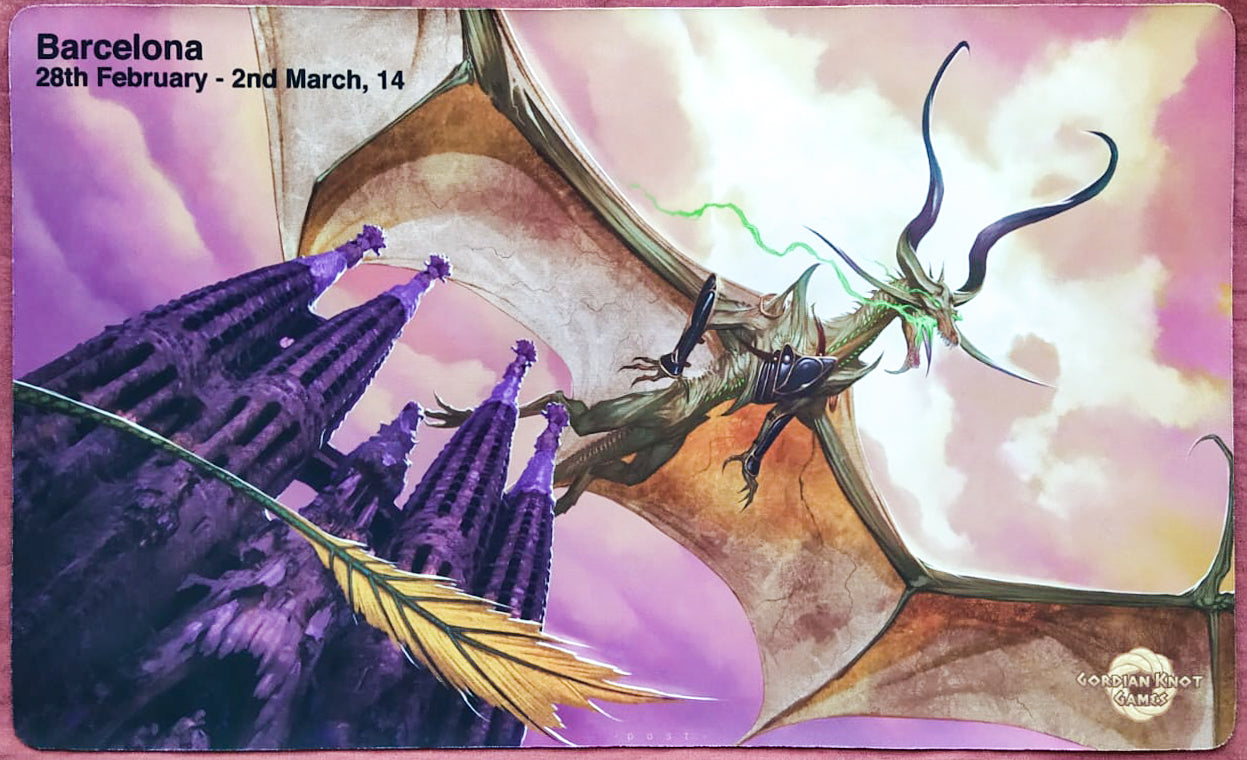 Grand Prix Barcelona 2014 - MTG Playmat