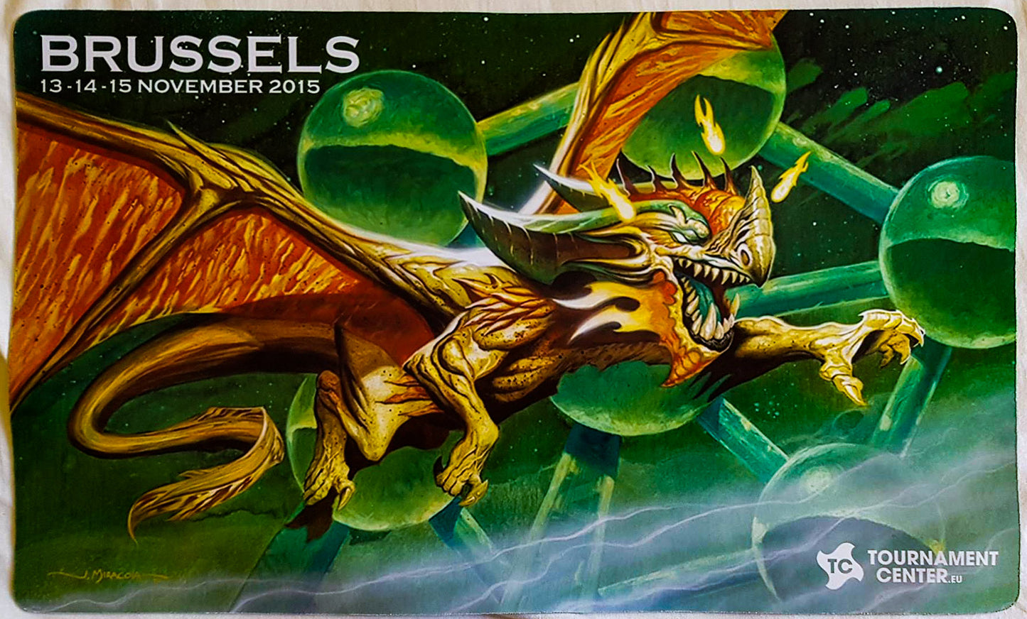 Grand Prix Brussels 2015 - MTG Playmat