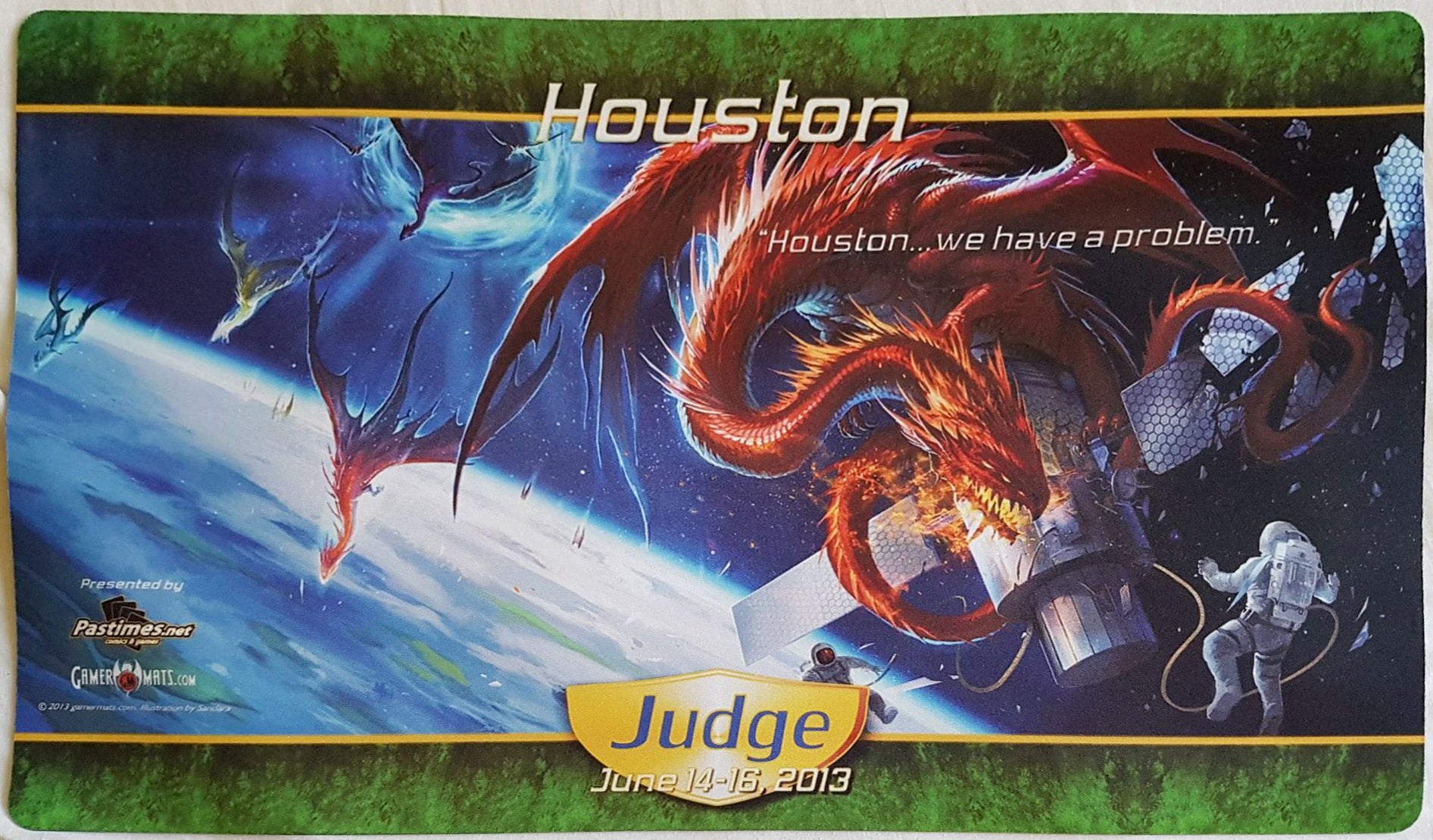 Grand Prix Houston 2013 Judge - MTG Playmat