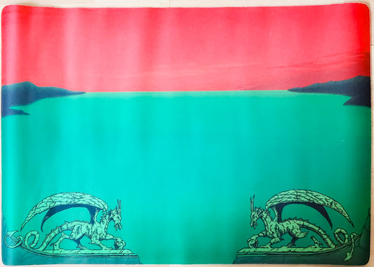 Dragon Shield Green-Red Zone - MTG Playmat