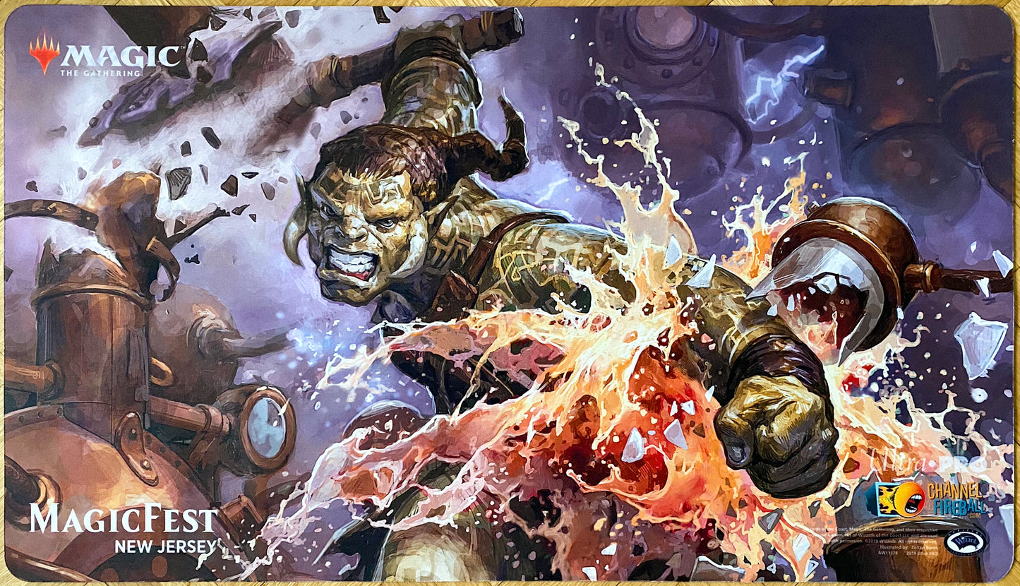 Gruul Spellbreaker - Zoltan Boros - MagicFest New Jersey 2019 - MTG Playmat