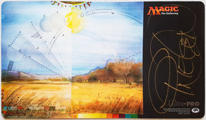 Guru Plains - Terese Nielsen - Signed by the Artist - MTG Playmat