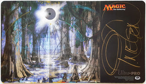 Guru Swamp - Terese Nielsen - Signed by the Artist - MTG Playmat