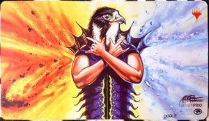 Indestructible Aura - Mark Poole - Signed by the Artist - MTG Playmat