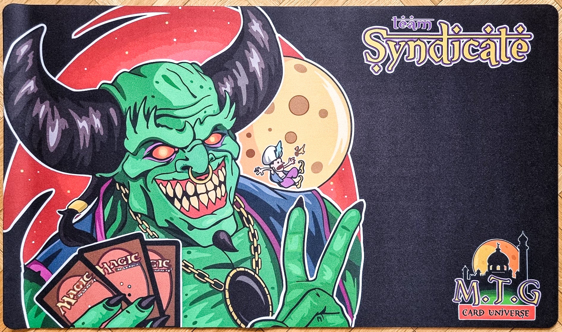 Juzam Djinn - Team Syndicate - MTG Playmat