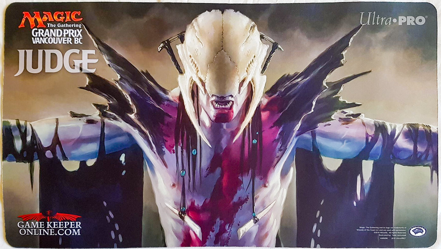 Kalitas, Traitor of Ghet - Grand Prix Vancouver BC 2016 - Judge Playmat - MTG Playmat