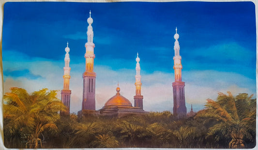 Karakas - Firmado por el artista - Tapete de juego MTG
