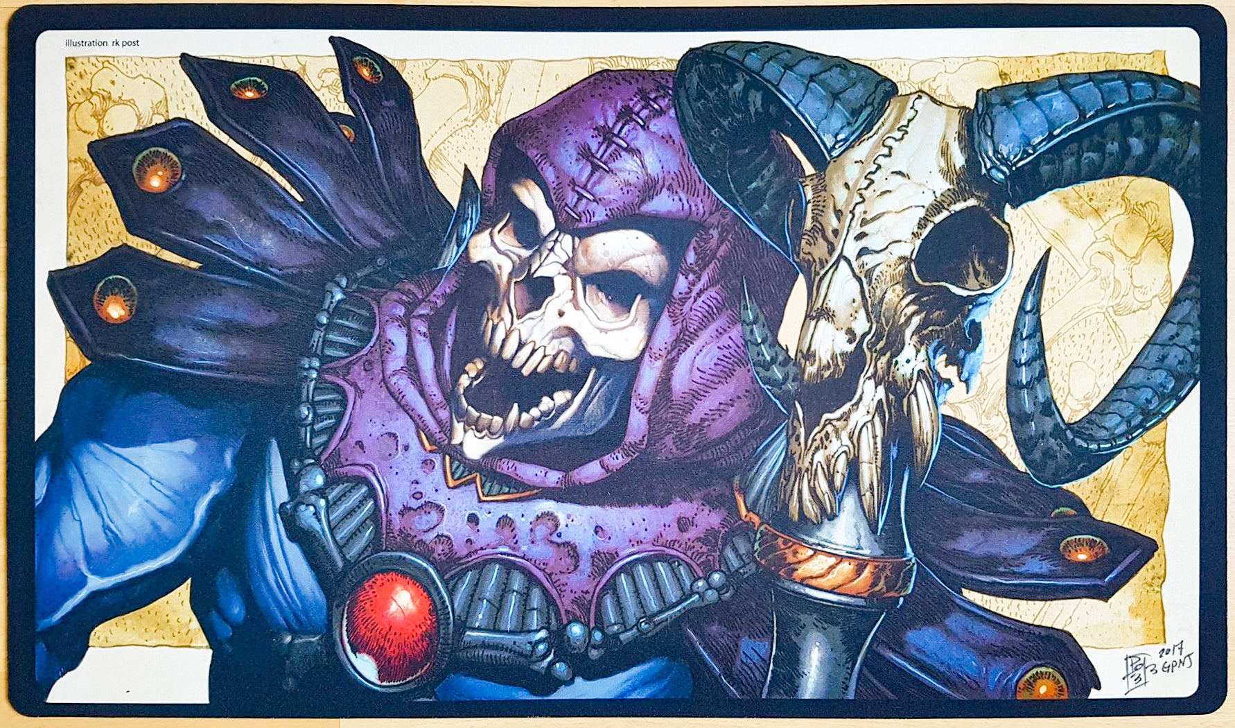 Keldor Lost - Masters of the Universe - Signed by the Artist - MTG Playmat