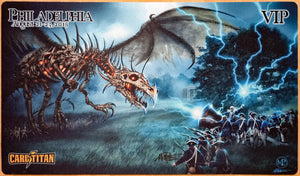 Liberty's Fight - Mark Poole - Eternal Weekend Philadelphia 2015 VIP - Signed by the Artist - MTG Playmat