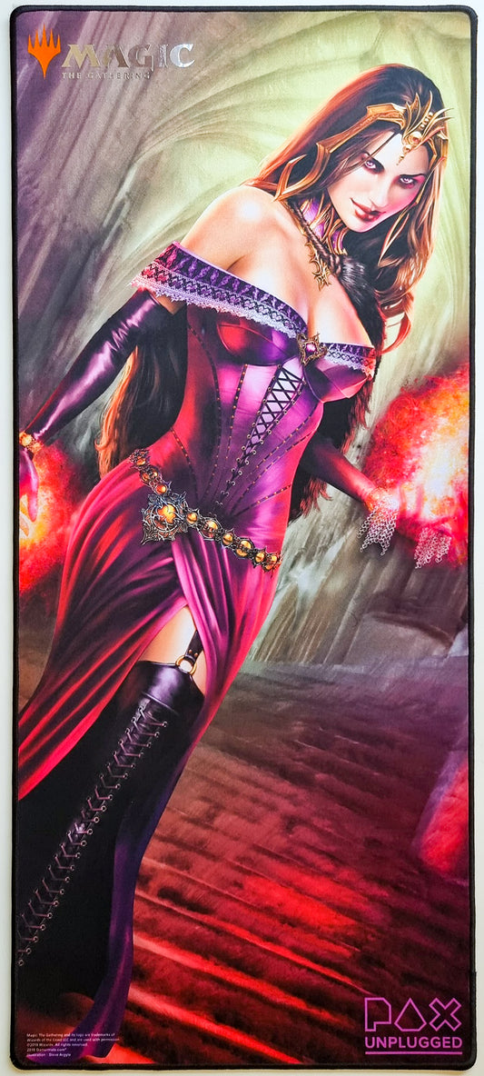 Liliana del Velo [Tapete XL] - Steve Argyle - Tapete MTG