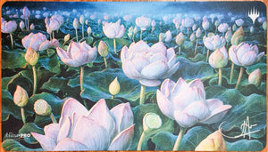 Lotus Field - John Avon - Signed by the Artist - MTG Playmat
