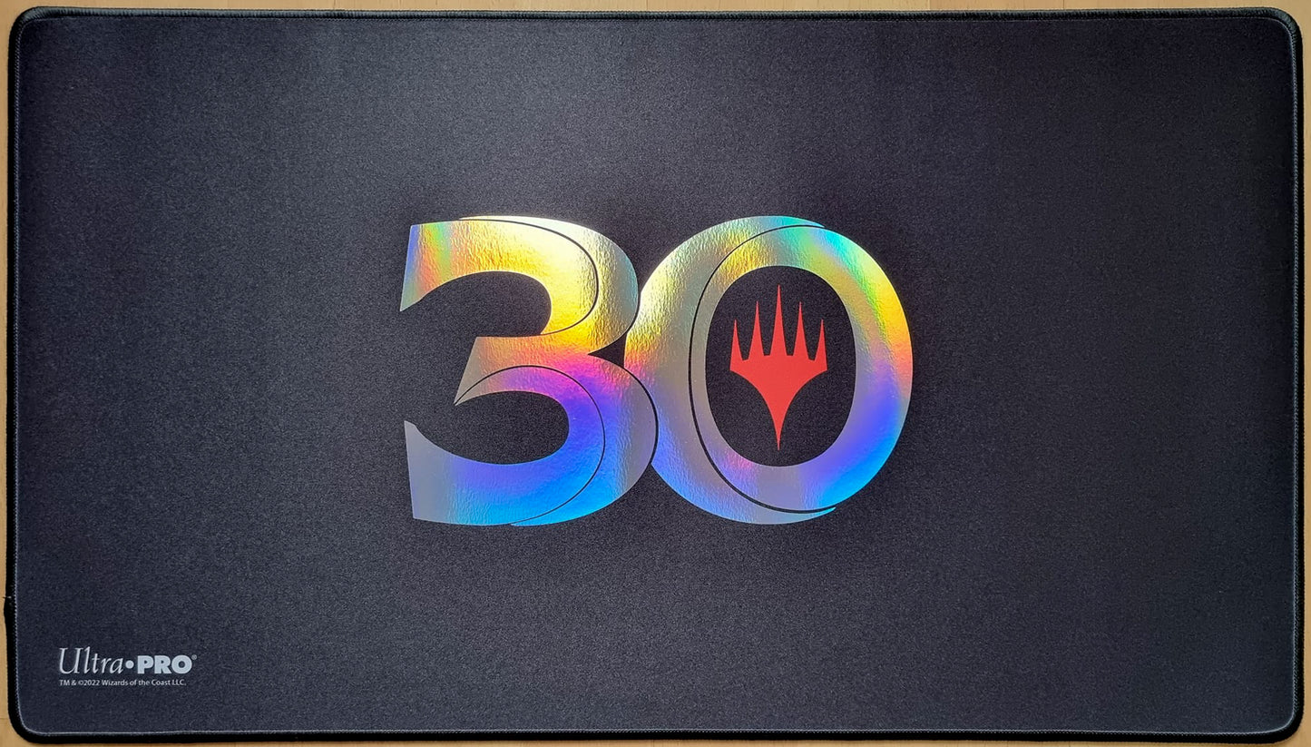 Magic 30th Anniversary - Foil & Embroidered - MTG Playmat