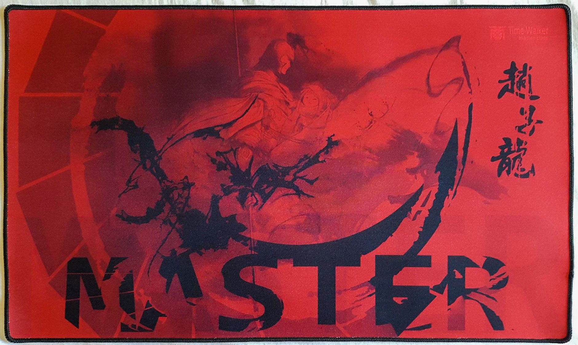 Time Walker Master Samurai Embroidered MTG Playmat MtgPlaymats