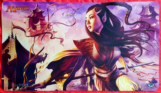 Monastery Swiftspear - Firmado por el artista - Tapete de juego MTG