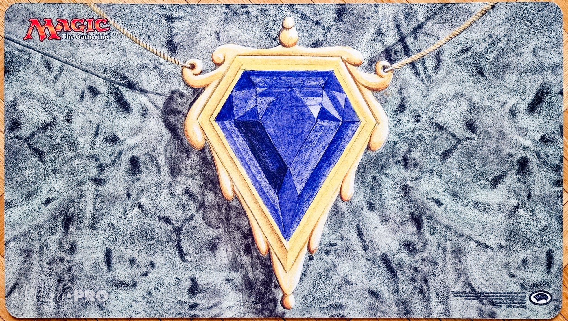 Mox Sapphire [Magic Logo Version] - Dan Frazier - MTG Playmat