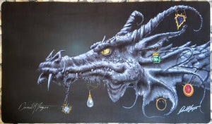 Moxen Dragon [Version 2] - Dan Frazier - Signed by the Artist - MTG Playmat