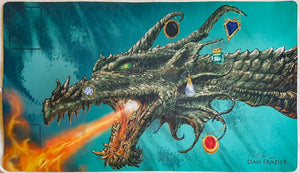 Moxen Dragon - Signed by Artist - MTG Playmat