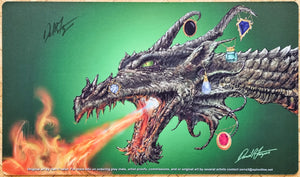 Moxen Dragon [Version 4] - Dan Frazier - Signed by the Artist - MTG Playmat