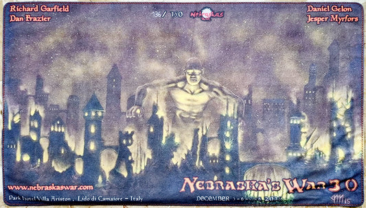 La guerra de Nebraska 3.0 2015 - Edición limitada [136/150] - Tapete de juego MTG