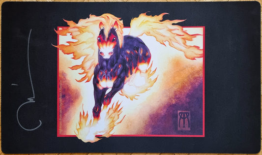 Pesadilla [Versión 2] - Melissa A. Benson - Firmada por el artista - Tapete de juego MTG