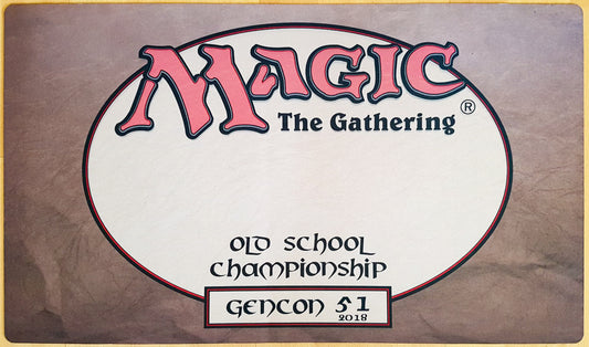 Campeonato de la vieja escuela - Gen Con 51, 2018 - Tapete de juego MTG