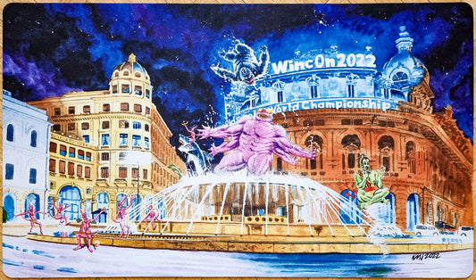 Old School World Championship - Ken Meyer Jr. - Winc0n Genova 2022 - MTG Playmat