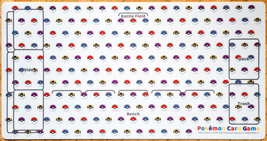 Poké Balls - Juego de cartas Pokémon - Tapete de juego Pokémon