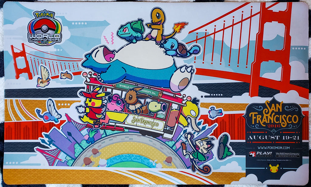 Pokémon World Championships San Francisco 2016 - Pokémon Playmat