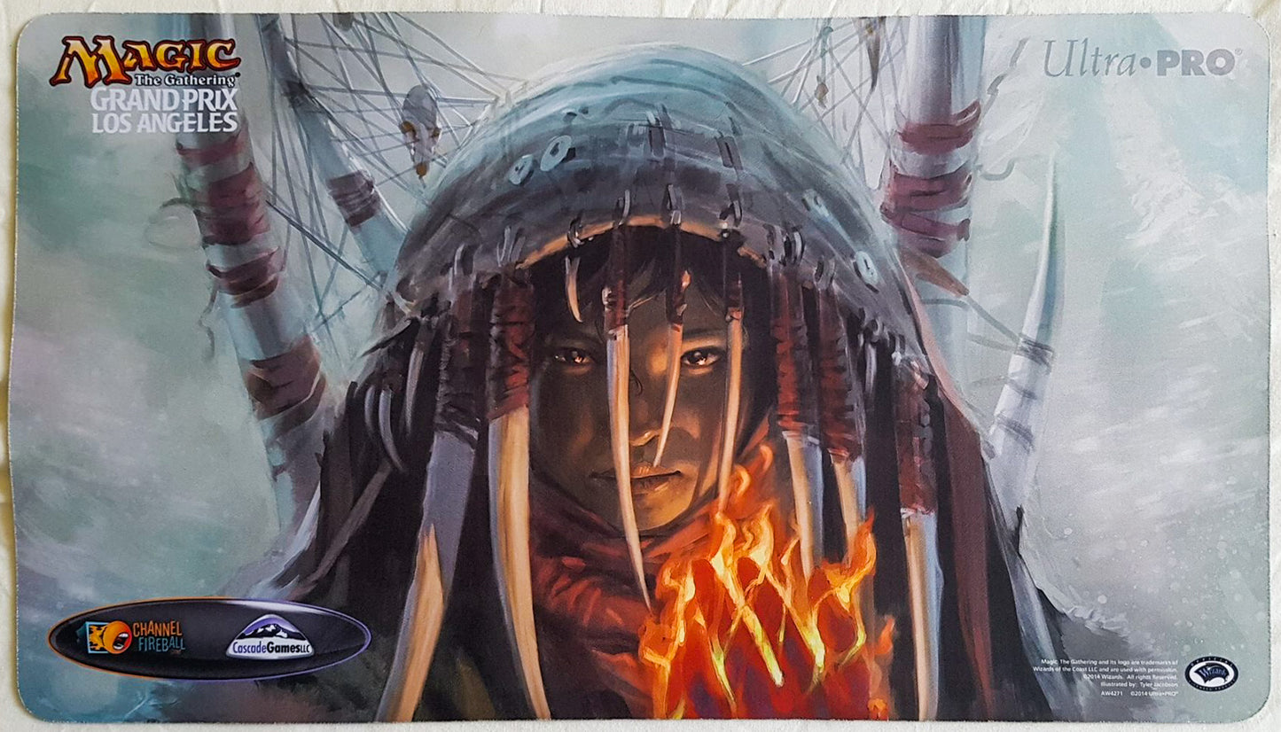 Rattleclaw Mystic - Tyler Jacobson - Grand Prix Los Angeles 2014 - MTG Playmat