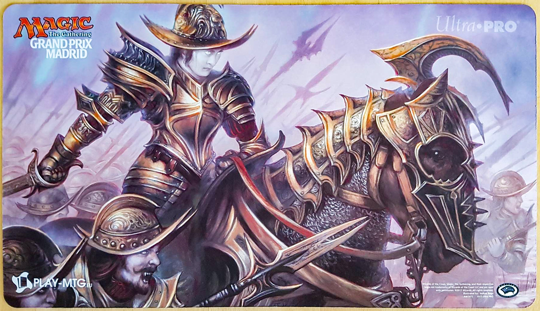 Sanctum Seeker Volkan Baǵa Grand Prix Madrid 2017 MTG Playmat