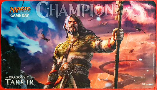 Sarkhan Unbroken - Aleksi Briclot - Dragons of Tarkir Game Day - MTG Playmat