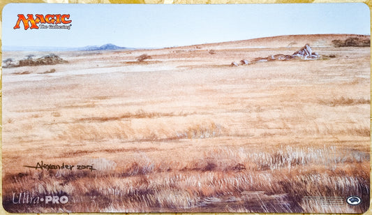Savannah [Magic Logo] - Rob Alexander - Signed by the Artist - MTG Playmat