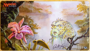Swamp - Dan Frazier - Sketched - Signed by the Artist - MTG Playmat