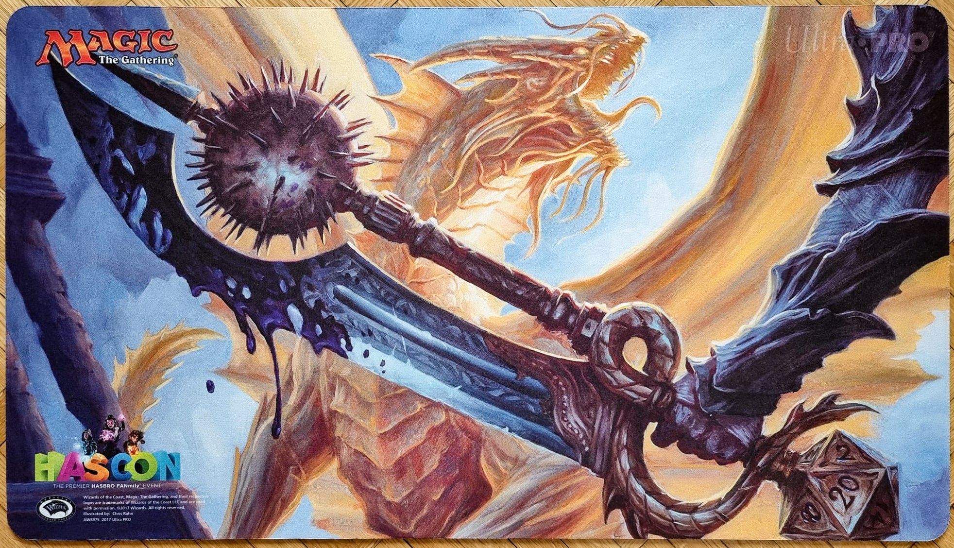 Sword of Dungeons & Dragons - Chris Rahn - Has Con 2017 - MTG Playmat ...