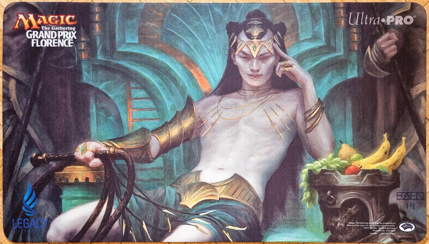 Tasigur, the Golden Fang - Chris Rahn - Grand Prix Florence 2015 - MTG Playmat