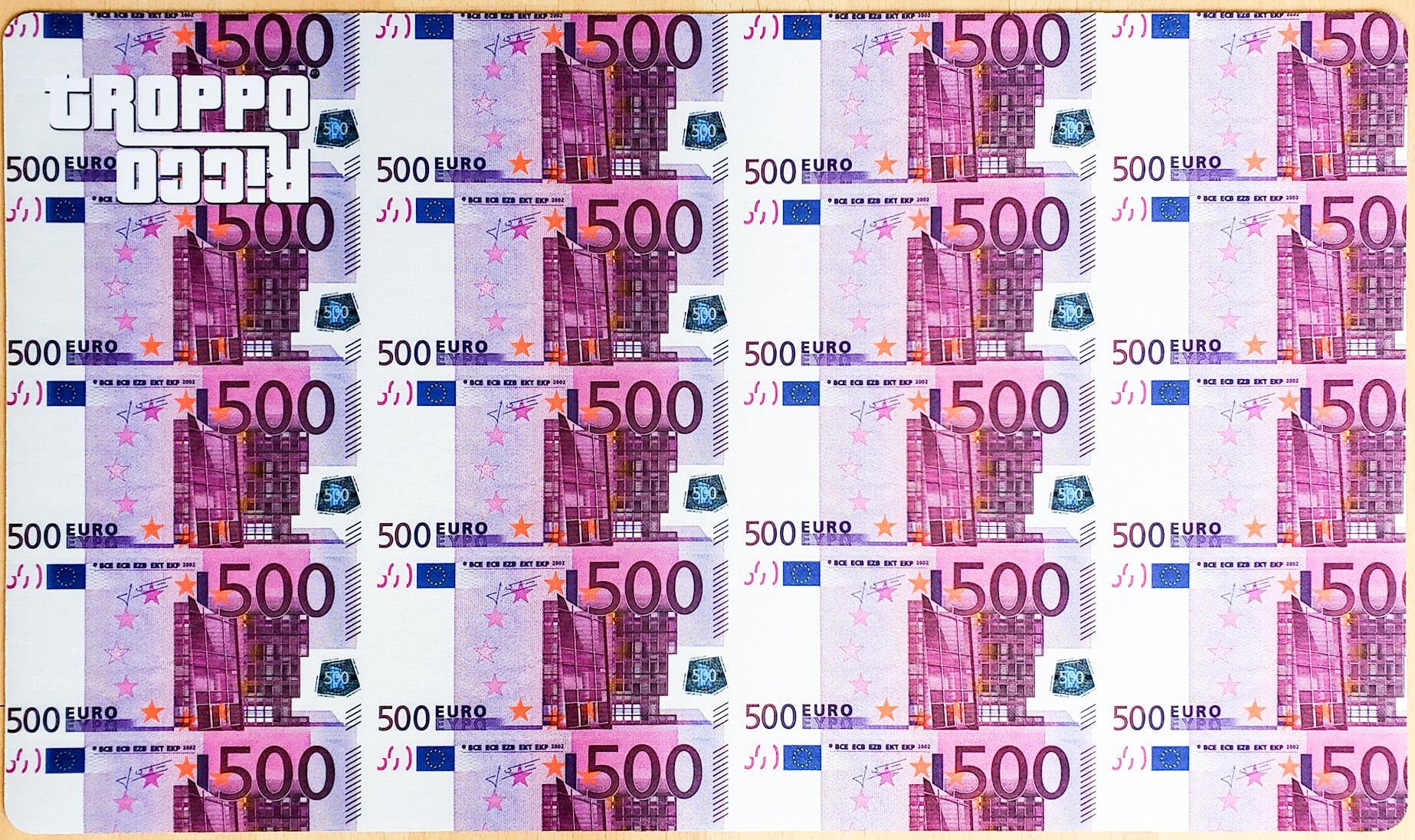 Tropporicco 500€ Bills - MTG Playmat