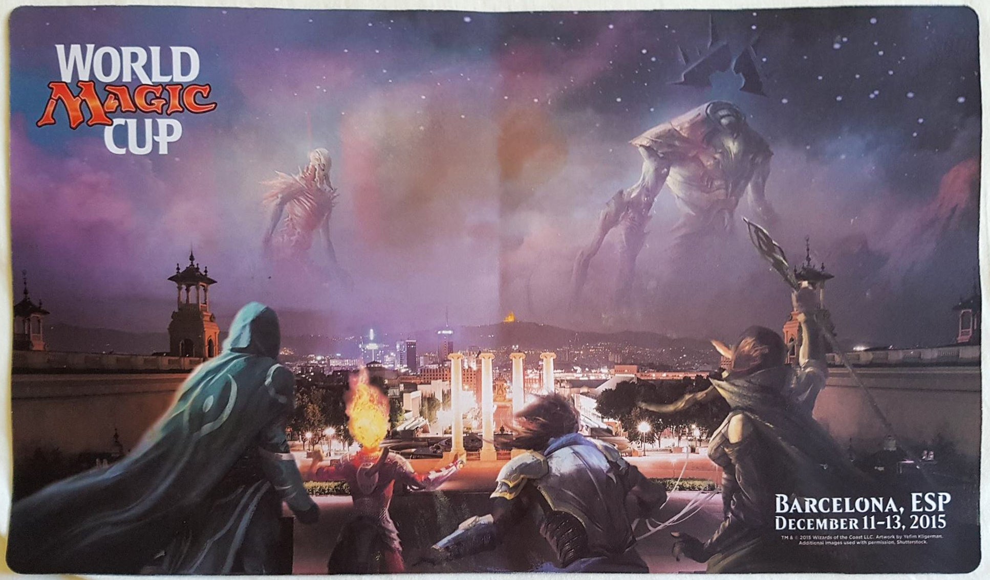 World Magic Cup Barcelona 2015 - MTG Playmat